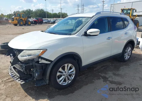 2016 Nissan Rogue S/Sl/Sv from USA, damaged, VIN KNMAT2MT8GP710924